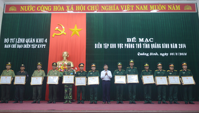 Chủ quyền - Quảng Bình diễn tập khu vực phòng thủ năm 2014 (Hình 4).
