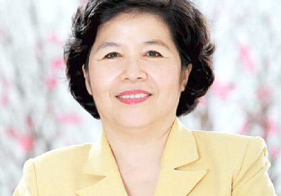Bà Mai Kiều Liên xuất sắc vượt lên 50 lãnh đạo tài năng để giành vị trí quán quân. - kinhdoanh_mai_kieu_lien_sua_vinamilk