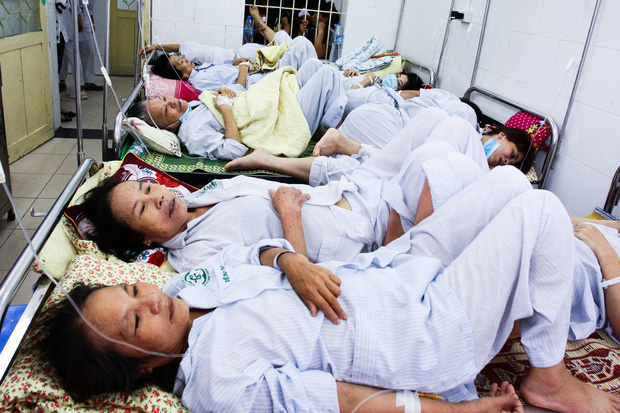 Sức khoẻ - Làm đẹp - Dồn dập bệnh nhân nhập viện do sốt xuất huyết: Giường bệnh thiếu, bác sĩ kiệt sức (Hình 7).