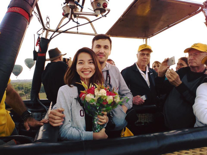 Chàng trai Pháp đưa bạn gái Việt sang Myanmar cầu hôn trên khinh khí cầu lúc bình minh - Ảnh 2.