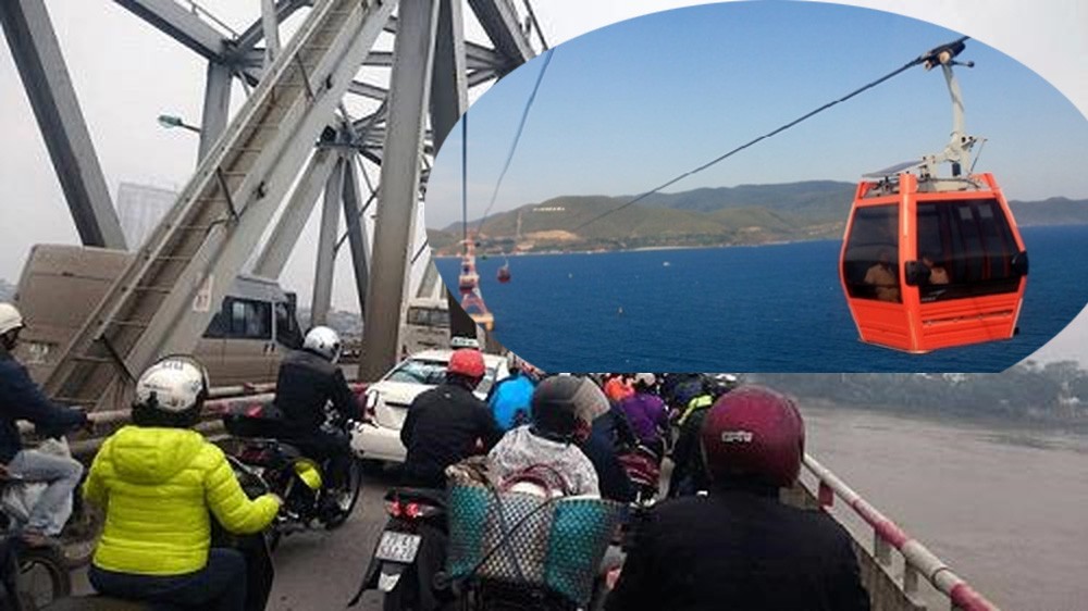 Tin trong nước - Sở GTVT Hà Nội chính thức lên tiếng về việc làm cáp treo vượt sông Hồng