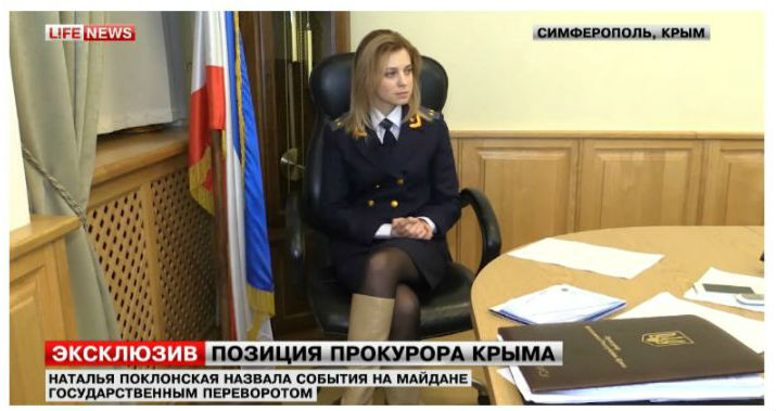 Chân dung nữ Bộ trưởng Tư pháp xinh đẹp của Crimea