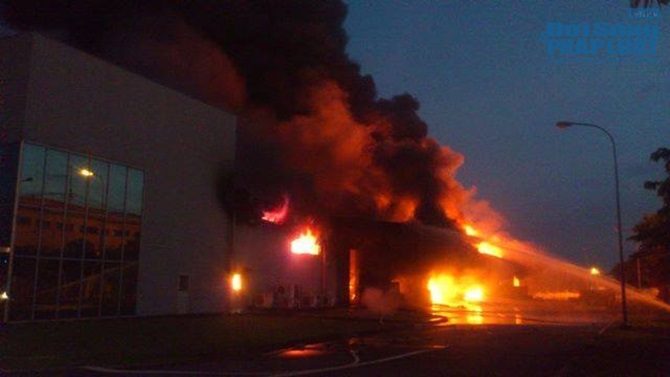  - Nổ hóa chất, cháy lớn tại Khu công nghiệp VSIP Bình Dương (Hình 3).