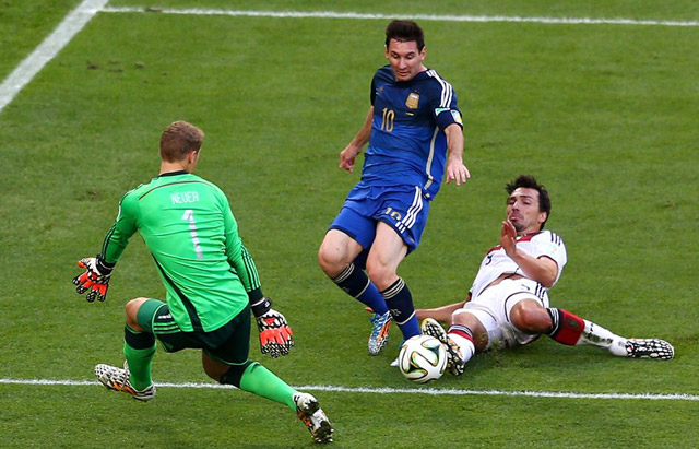 TRỰC TIẾP Đức 0-0 Argentina(H2): Messi bỏ lỡ cơ hội rõ ràng