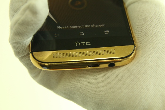 Sản phẩm số - HTC One M8 “lột xác” với sắc vàng 24K sáng loáng như gương (Hình 4).