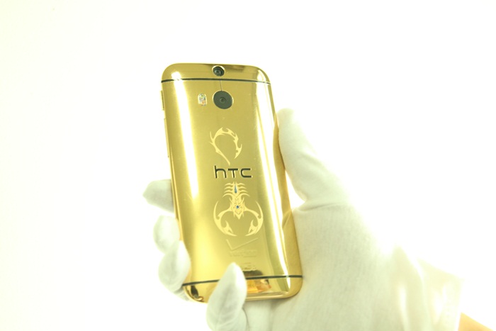 Sản phẩm số - HTC One M8 “lột xác” với sắc vàng 24K sáng loáng như gương (Hình 6).