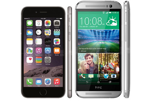 Sản phẩm số - IPhone 6 so tài cao thấp với HTC One M8 