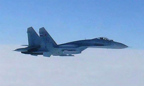 Tin thế giới - Máy bay trinh sát Mỹ bị tiêm kích Nga áp sát trên Biển Đen
