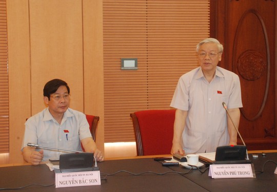 Tin tức - Tổng Bí thư Nguyễn Phú Trọng: 'Khối anh sợ lấy phiếu tín nhiệm!'