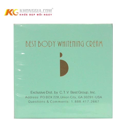 Sản phẩm - Dịch vụ - Best Body Whitening cream- Làn da trắng không còn là mơ ước