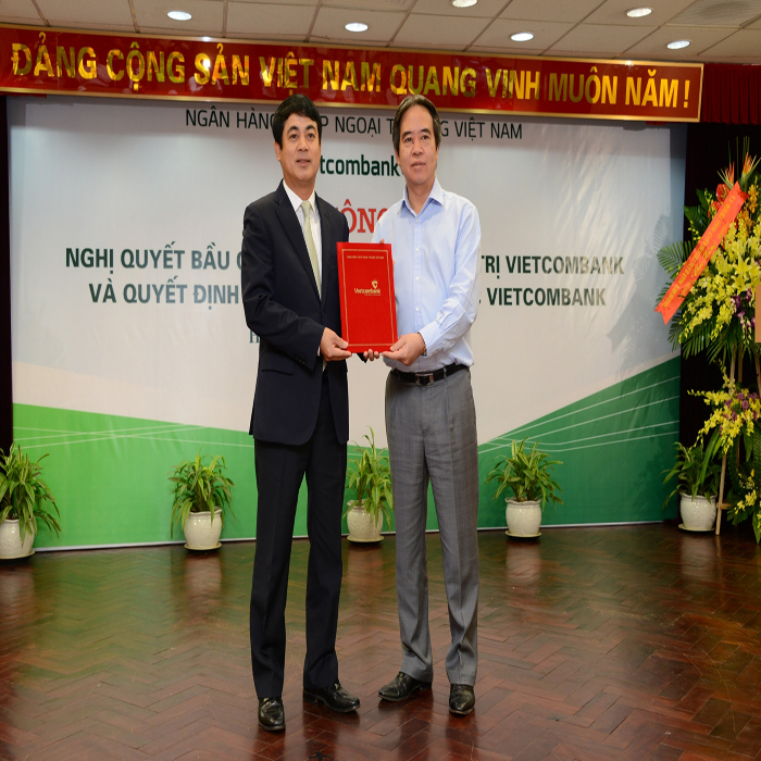 - Toàn cảnh lễ nhận chức Chủ tịch HĐQT và Tổng giám đốc Vietcombank