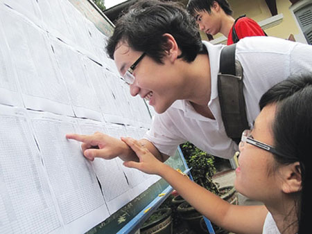  - ĐH Quốc gia HN công bố điểm thi đại học 2014, thủ khoa đạt 28,5