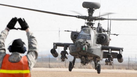 Mỹ lần đầu tung “sát thủ” Apache tiêu diệt phiến quân IS