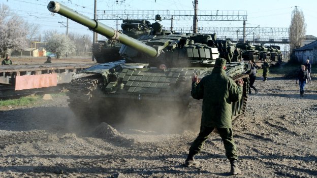  - Bằng chứng xe tăng T-72 của Nga có mặt ở miền đông Ukraine?