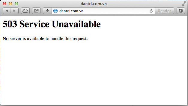  - Kenh14, Dantri, Soha news và loạt website lớn không thể truy cập
