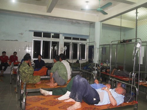 Tin trong nước - Hà Tĩnh: Ngộ độc thực phẩm, 23 công nhân Formosa nhập viện