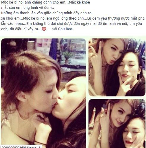 Cộng đồng mạng - Những nụ hôn đồng giới “gây bão” của hot girl Việt (Hình 6).