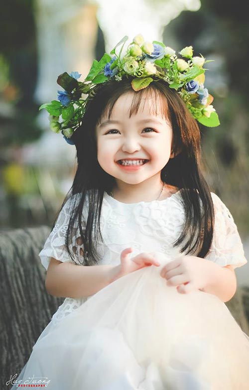 Cộng đồng mạng - Lộ ảnh những em bé Việt xinh như thiên thần (Hình 5).