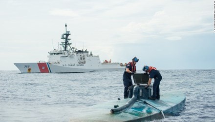 Tin thế giới - Tàu ngầm tự chế chở hơn 7 tấn ma túy vào nước Mỹ bị sa lưới