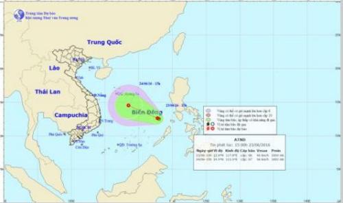 Tin trong nước - Dự báo thời tiết ngày mai 24/6: Biển Đông xuất hiện áp thấp nhiệt đới