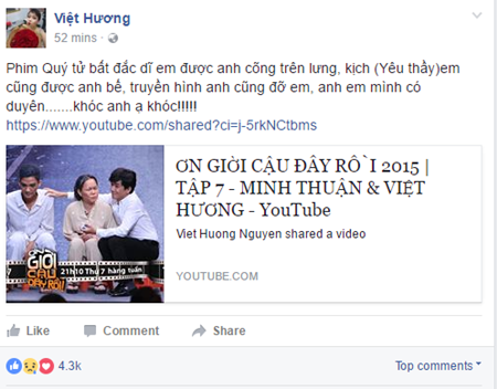 Chuyện làng sao - Nghệ sĩ Việt tiếc thương ca sĩ Minh Thuận (Hình 3).