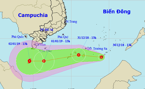 Tin tức - Áp thấp nhiệt đới lại xuất hiện trên Biển Đông, khả năng mạnh lên thành bão