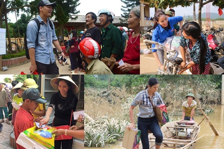 Tin tức giải trí - Tin tức giải trí nổi bật tuần qua: Sao Việt chung tay giúp đỡ miền Trung
