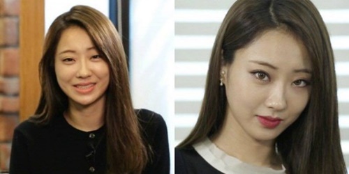 Tin tức giải trí - Khuôn mặt 'một trời một vực' trước và sau trang điểm của nữ idol Kpop (Hình 2).