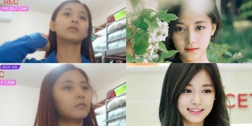 Tin tức giải trí - Khuôn mặt 'một trời một vực' trước và sau trang điểm của nữ idol Kpop (Hình 5).