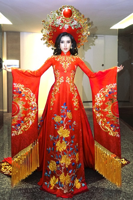 Tin tức - Hé lộ trang phục dân tộc của Huyền My tại Miss Grand International 2017