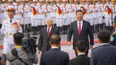 Tin tức - Lễ đón Tổng bí thư, Chủ tịch Trung Quốc Tập Cận Bình (Hình 5).