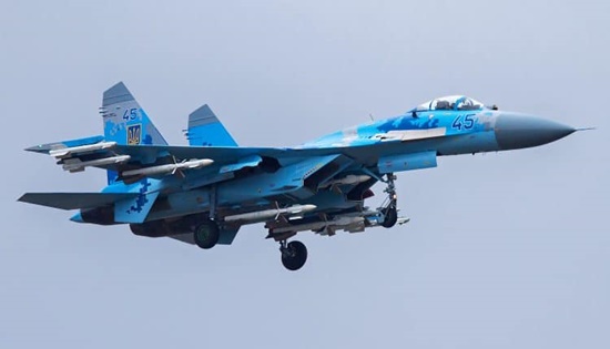 Tin thế giới - Tiêm kích Su-27 của Ukraine rơi, phi công thiệt mạng