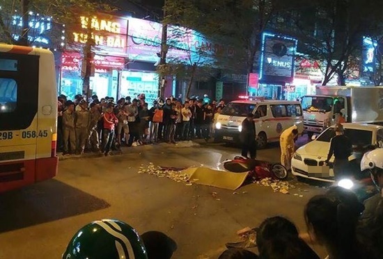Tin tức - Nữ sinh va chạm với xe BMW ngã ra đường, bị xe buýt cán tử vong