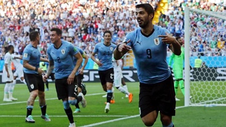 Tin tức - Nga thua tan nát, mất ngôi đầu bảng A vào tay Uruguay