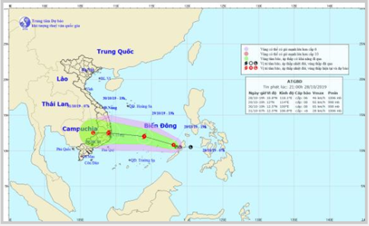 Tin tức - Cảnh báo đối phó áp thấp nhiệt đới có khả năng mạnh thành bão ở Biển Đông