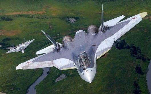 Tin thế giới - Siêu chiến đấu cơ Su-57 thế hệ mới của Nga bị rơi