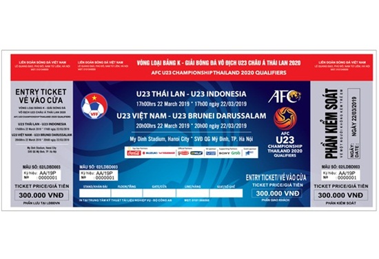 Bóng đá - Giá vé và ngày mở bán trực tuyến vé xem U23 Việt Nam tại vòng loại U23 châu Á