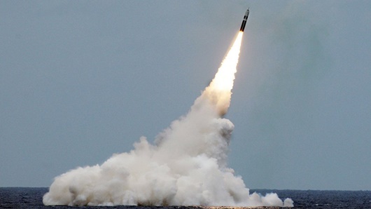 Tin thế giới - Mỹ phóng thử thành công tên lửa Trident II có khả năng mang đầu đạn hạt nhân