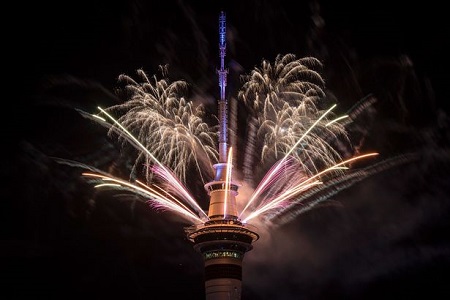 Tin thế giới - New Zealand chào đón năm mới 2017 với màn pháo hoa ngoạn mục (Hình 4).