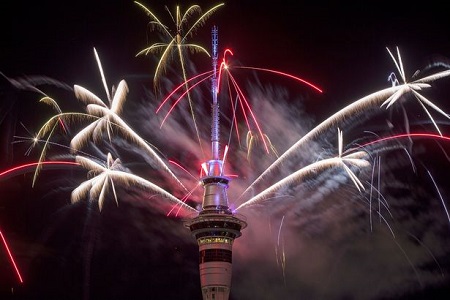 Tin thế giới - New Zealand chào đón năm mới 2017 với màn pháo hoa ngoạn mục (Hình 5).