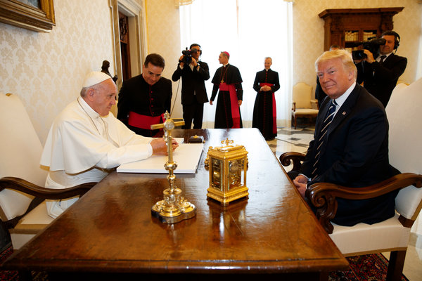 Tin thế giới - Tổng thống Donald Trump gặp Giáo hoàng Francis tại Vatican
