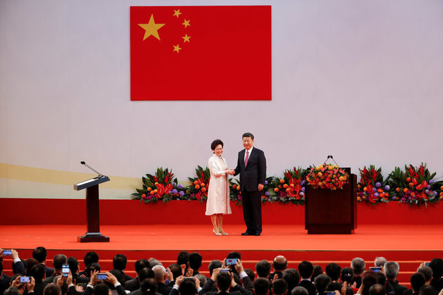 Tin thế giới - Lễ kỷ niệm 20 năm Hong Kong được Anh trao trả về Trung Quốc (Hình 4).