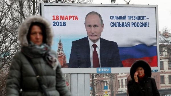 Tin thế giới - Điện Kremlin: Tổng thống Putin không có đối thủ về chính trị