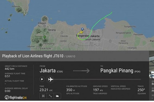 Tin thế giới - Máy bay Lion Air của Indonesia chở 189 người rơi xuống biển (Hình 9).