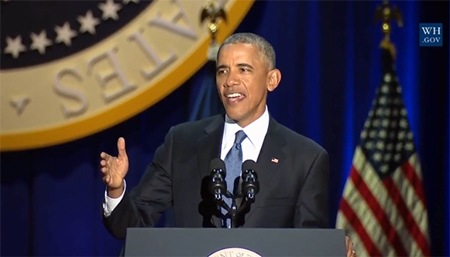 Tin thế giới - Tổng thống Barack Obama rơi nước mắt khi phát biểu chia tay Nhà Trắng (Hình 6).