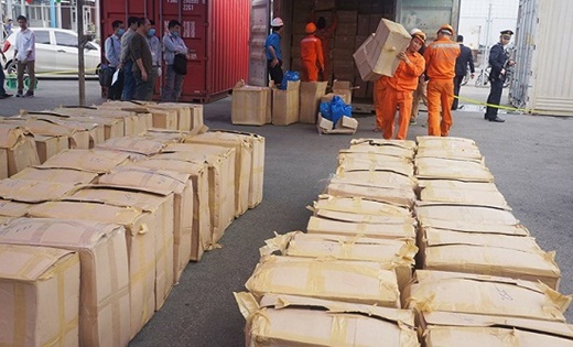 Tin trong nước - Hải Phòng tiêu hủy gần 5,6 tấn lá khát