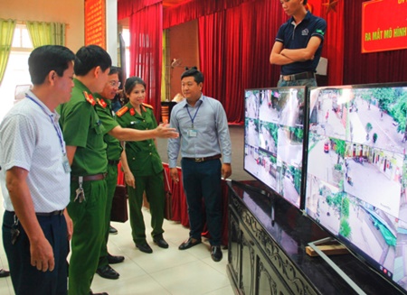 Tin trong nước - Phường đầu tiên ở Nghệ An lắp hơn 60 camera giám sát cộng đồng
