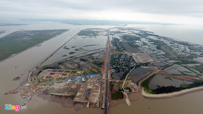 Tin trong nước - Cầu vượt biển dài nhất Việt Nam: Khắc phục xong sai sót kỹ thuật chuẩn bị thông xe