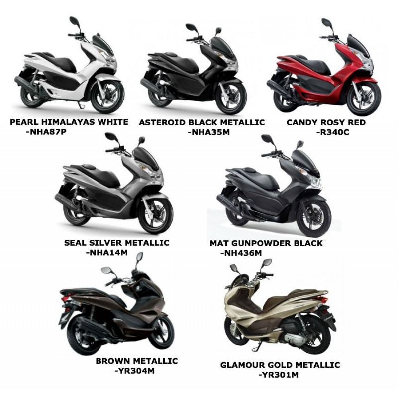 2023 Honda PCX125 gets two new color options in Europe