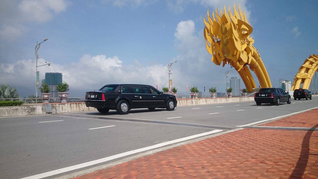 Tin tức - Tổng thống Mỹ Donald Trump đã đến Đà Nẵng (Hình 2).